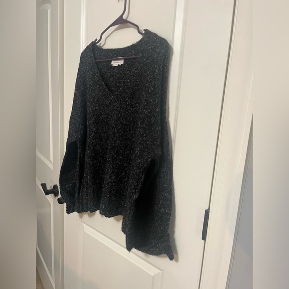 Anthropologie Wool Blend Wide Cuffed Sleeve Sweater Size Small - Picture 6 of 12